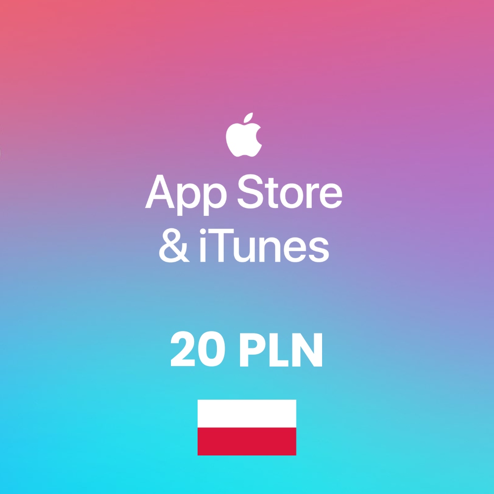 DOŁADOWANIE ITUNES 20 ZŁ PLN APPSTORE | IPHONE | POLSKA