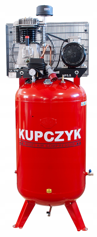 Kompresor Sprężarka 270 Litrów KK 690/270 V Kupczyk
