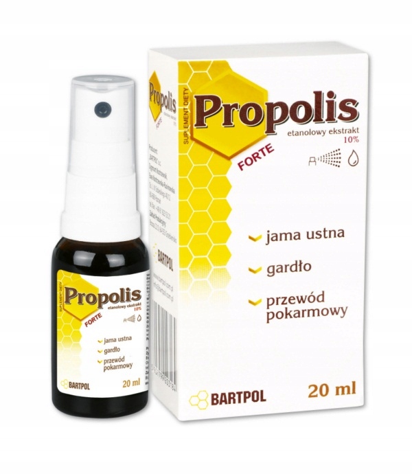 

Propolis etanolowy ekstrakt 10% 20ml Bartpol