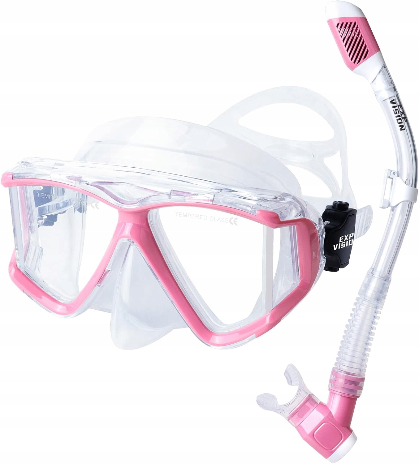 Potápěčské Brýle Na Potápění A Šnorchlování Pano 3 Window Dýmka Exp Vision