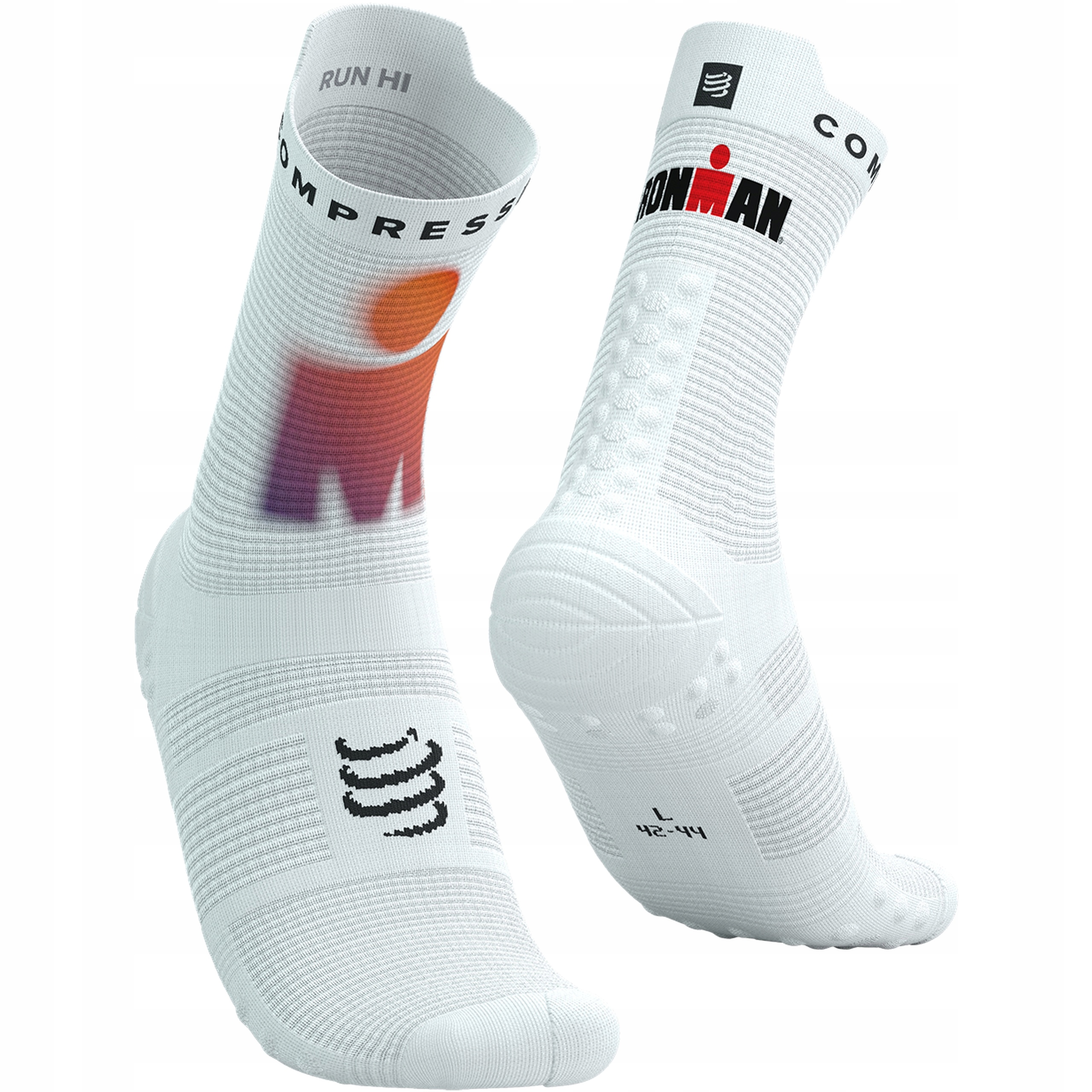 Compressport Skarpety do biegania Edycja Limitowana IronMan Skarpetki 45-48
