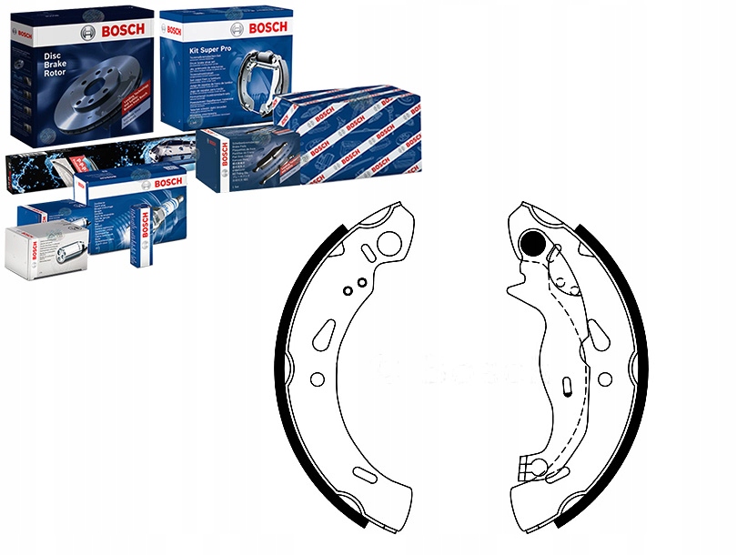 Bosch Sada Brzdových Čelistí 8V512200AD 1802623