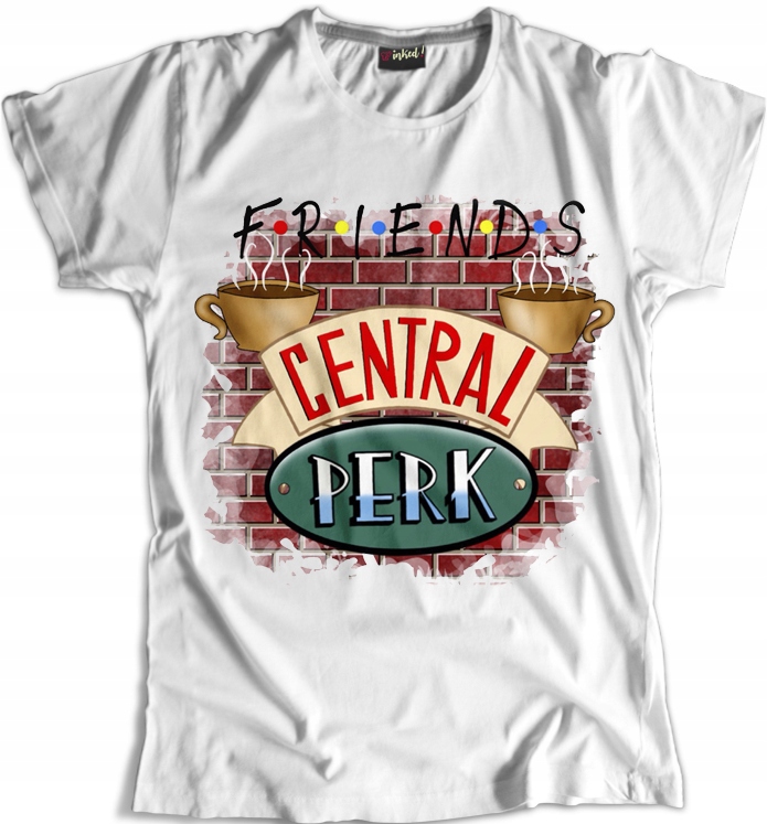 FRIENDS Przyjaciele CENTRAL PERK bluzka r. XXL