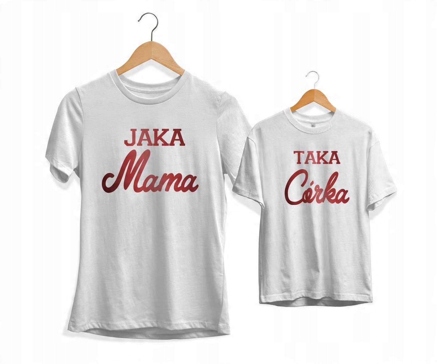 

Zestaw Koszulek Jaka Mama Taka Córka, Mama Córka