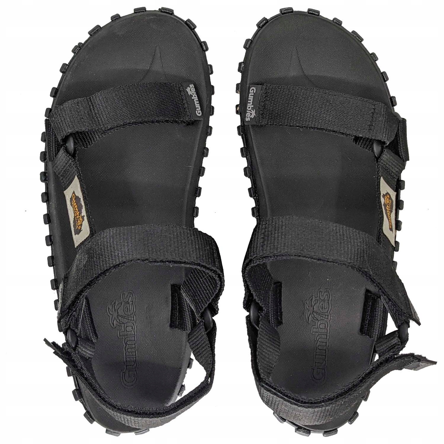 Sandály Gumbies Sclambler unisex černé 37
