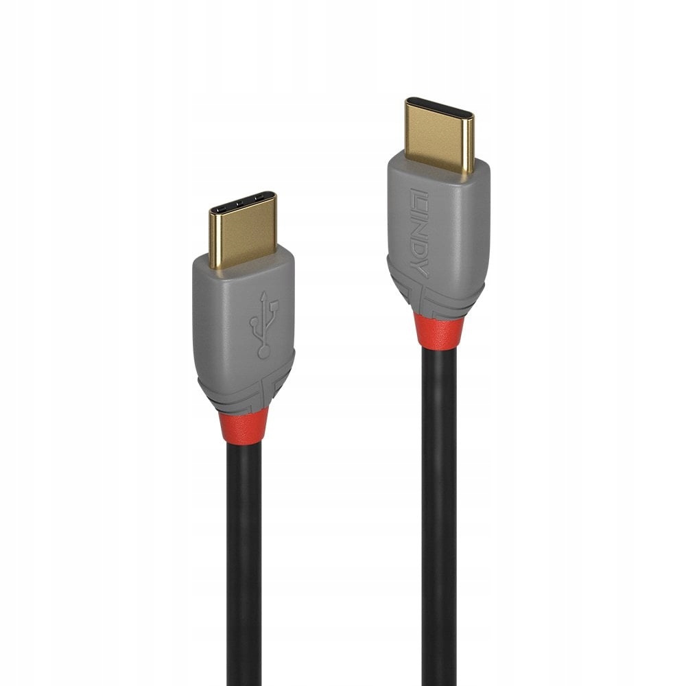 KABEL USB C 2.0 USB-C LINDY ANTHRA LINE 36871 1m