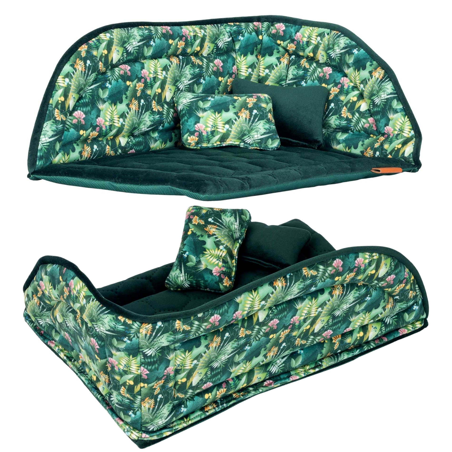 Levně Rohové potah do kennelu pro malého pejska 30x40x16 cm Ukory Barevné