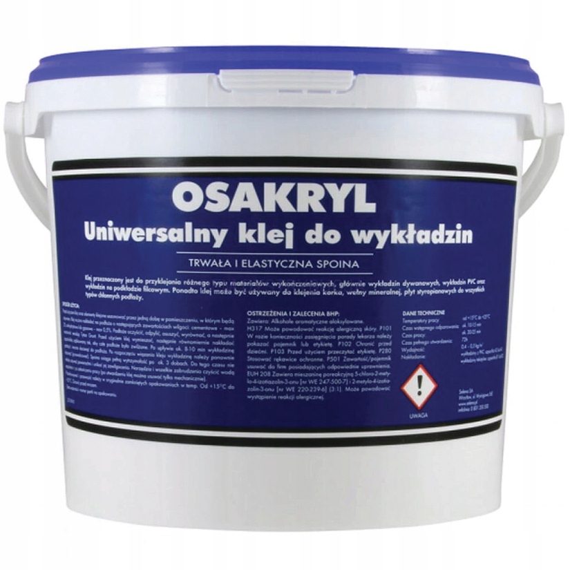 

Osakryl Uniwersalny klej do wykładzin 7kg
