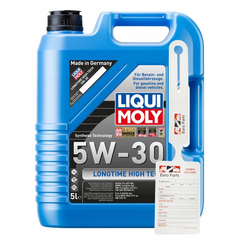 LIQUI OLEJ SINIKOWY 5W30 5L LONGTIME HIGH TECH