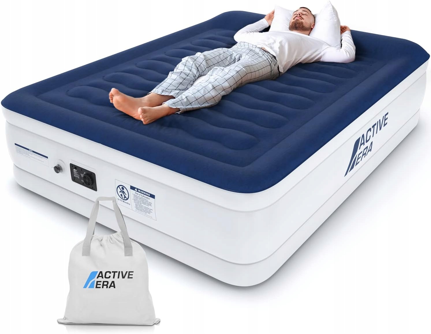Nafukovací Matrace Active Era pro dva 200x150x36,5 cm s vestavěnou pumpou