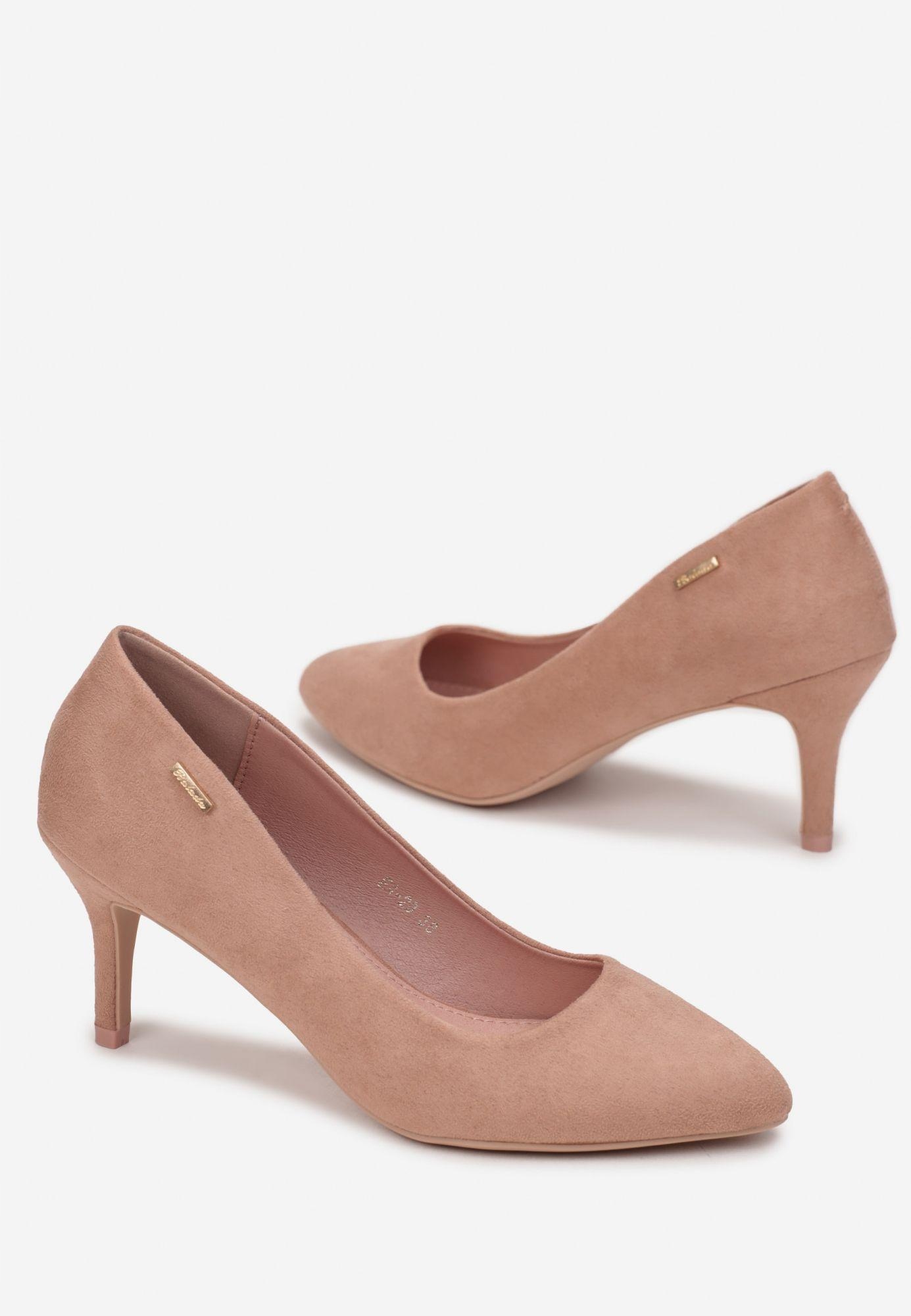 

Renee Różowe Czółenka damska 38 Ekozamsz Szpilka