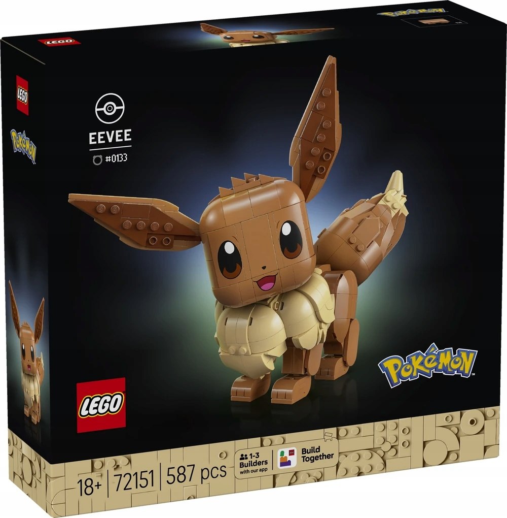 72151 Lego Pokémon Eevee Lego