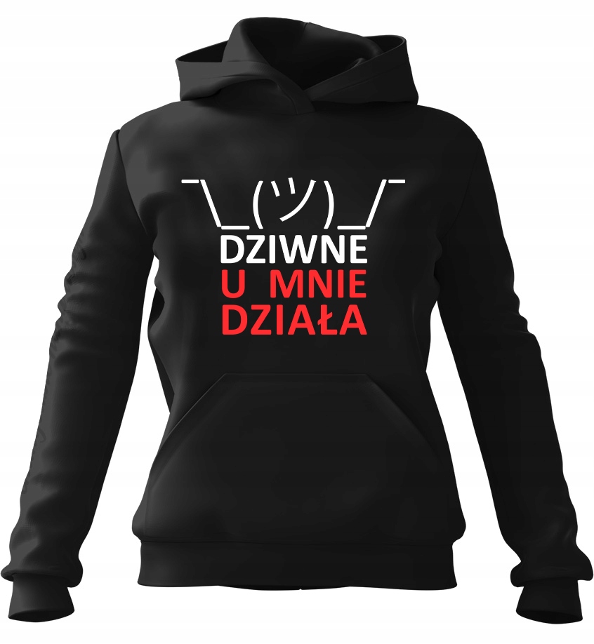 pánská mikina s kapucí Informatik U mě funguje černá XL Pro něj chlap