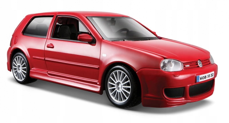 

Maisto Samochód Volkswagen Golf R32 Red 1/24