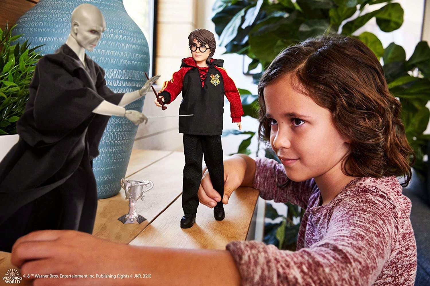 HARRY POTTER + VOLDEMORT FIGURKI LALKI ZESTAW MATTEL Płeć chłopcy dziewczynki