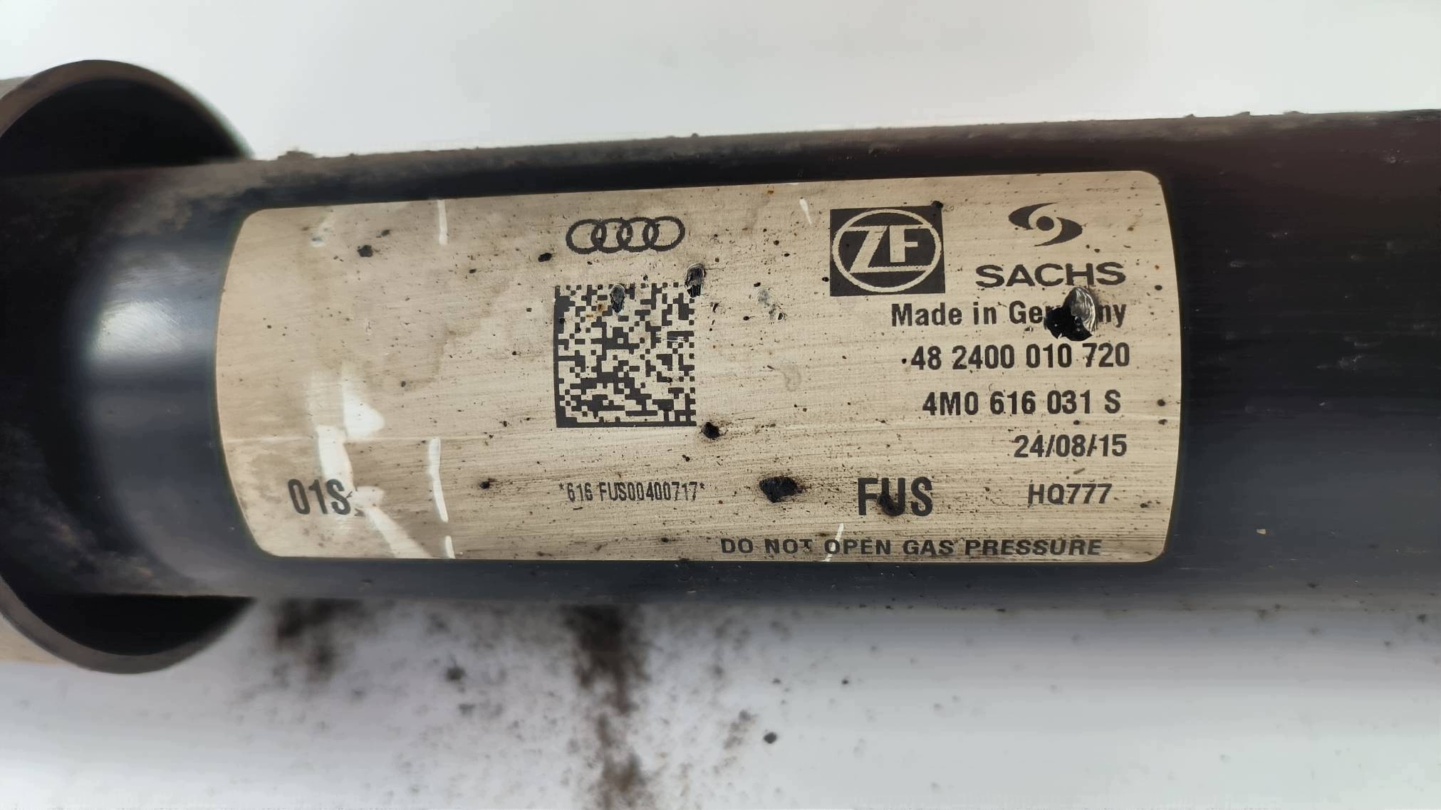 shock absorber right rear part 4M0513021S AUDI Q7 II 4M