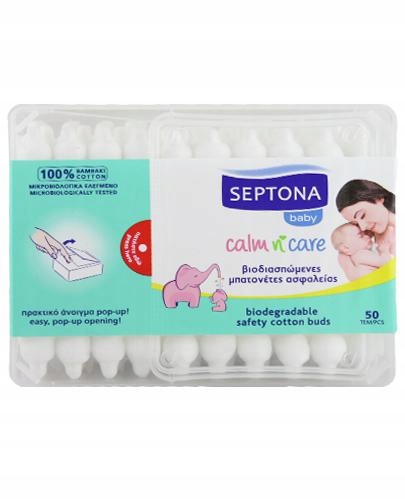 

Septona Baby Patyczki higieniczne biodegradowalne