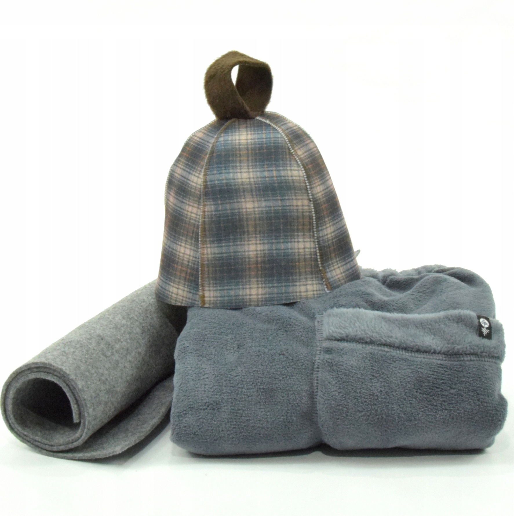 

Zestaw męski do sauny-Ręcznik kilt, czapka, mata