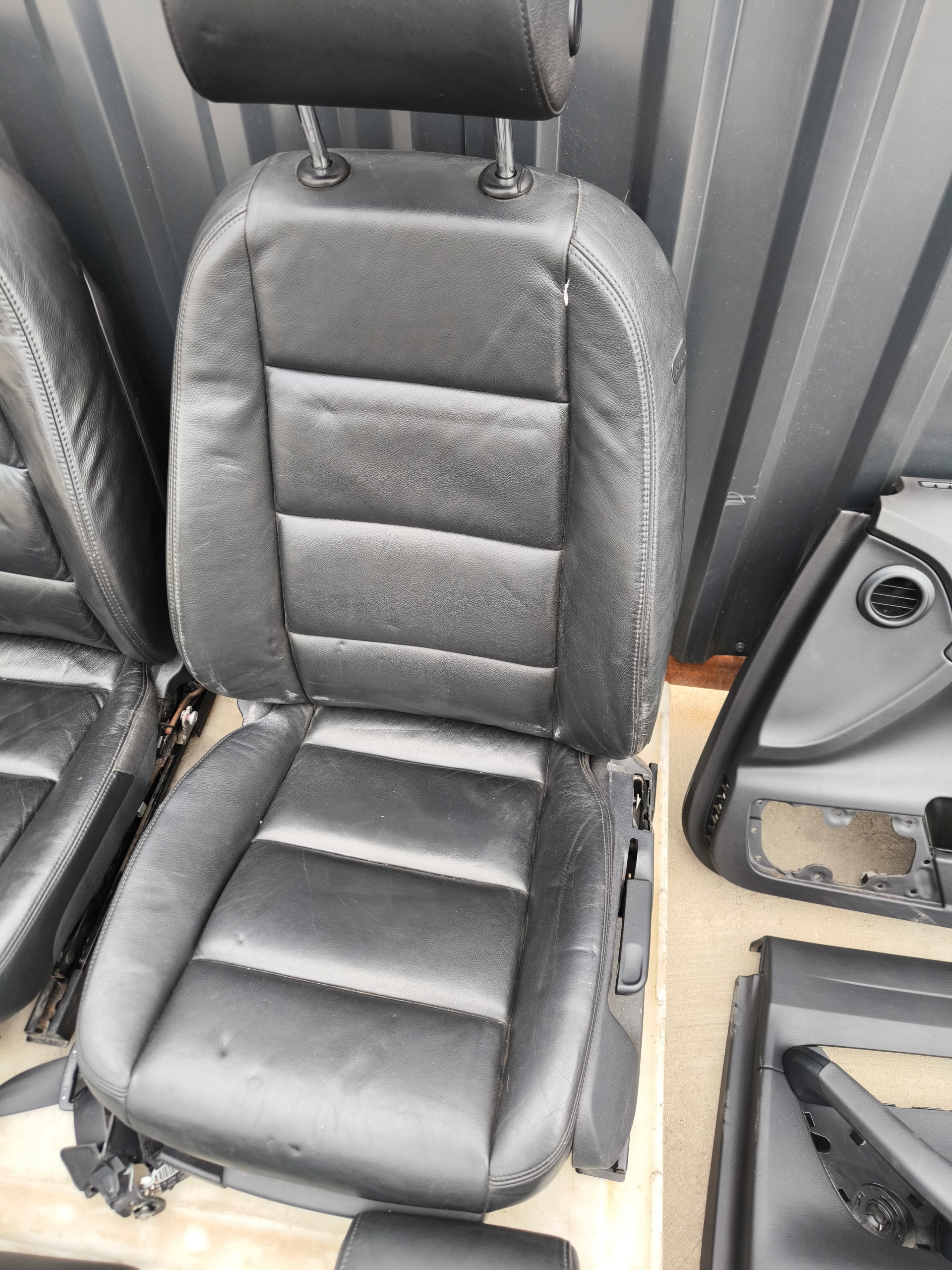 Sitz Sitze KOMPLET AUDI A6 C6 Leder GRZANE SCHOWKI MC DONALDS