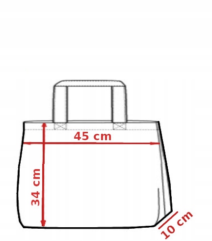 TORBA ZAKUPOWA JUTA PODFOLIOWANA MOCNA SOLIDNA Materiał dominujący inny