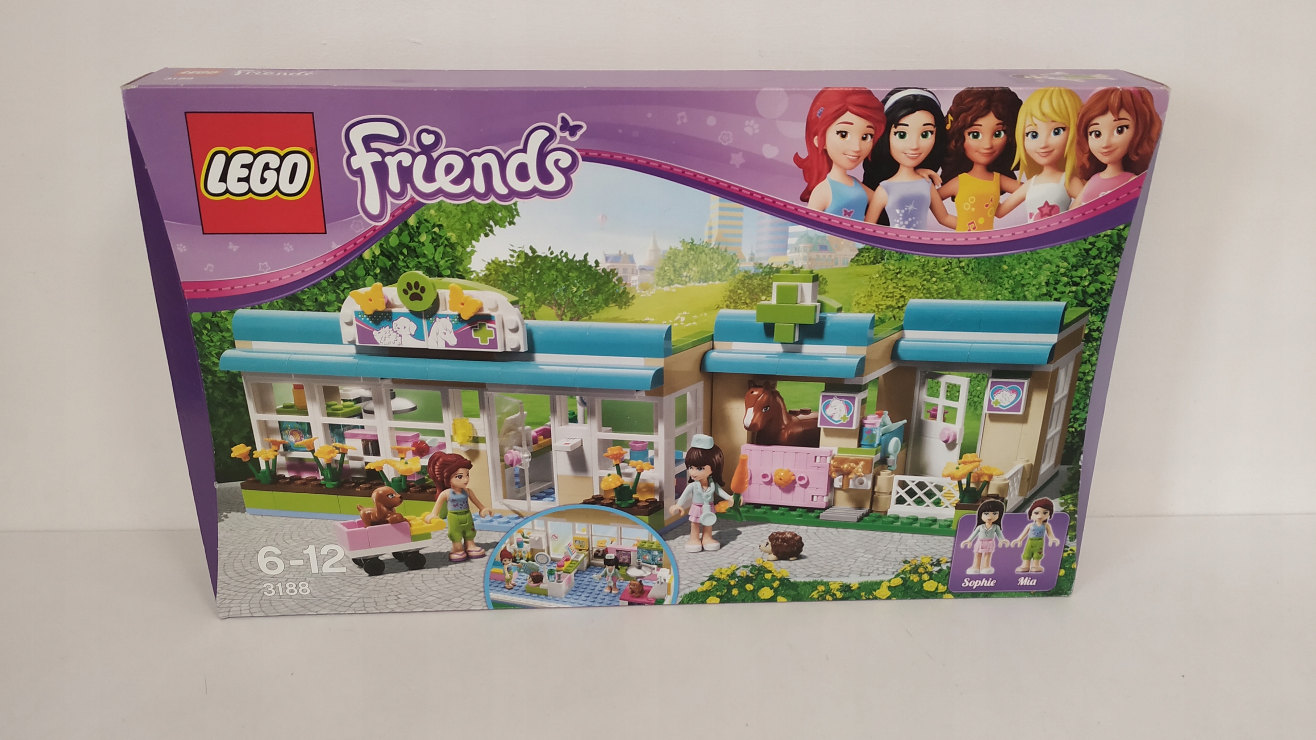 Lego Friends 3188 Heartlake Vet Nowy