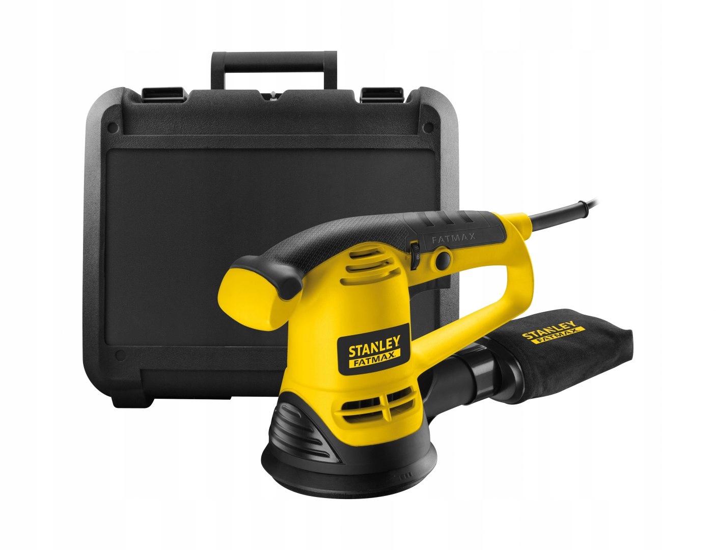 Szlifierka mimośrodowa Stanley FME440K-QS 480 W, kufer