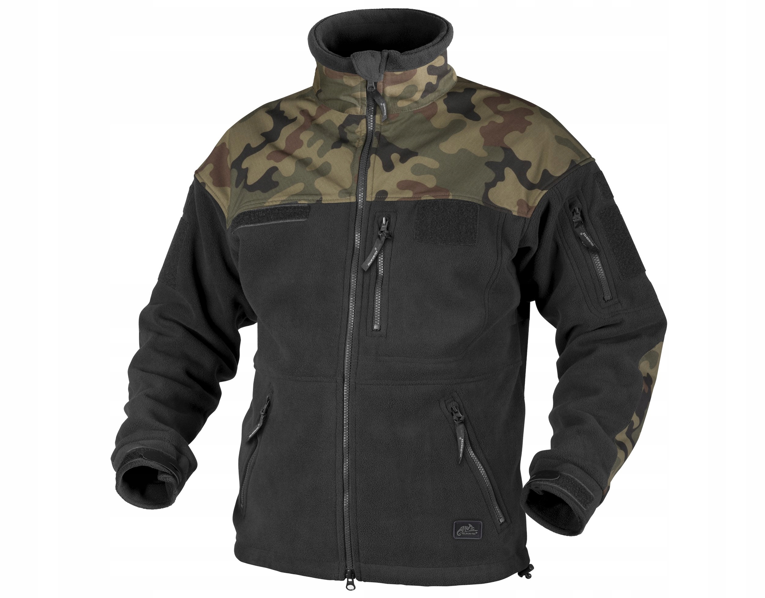 Polar Rozepínací mikina Helikon Infantry Black/Woodland L