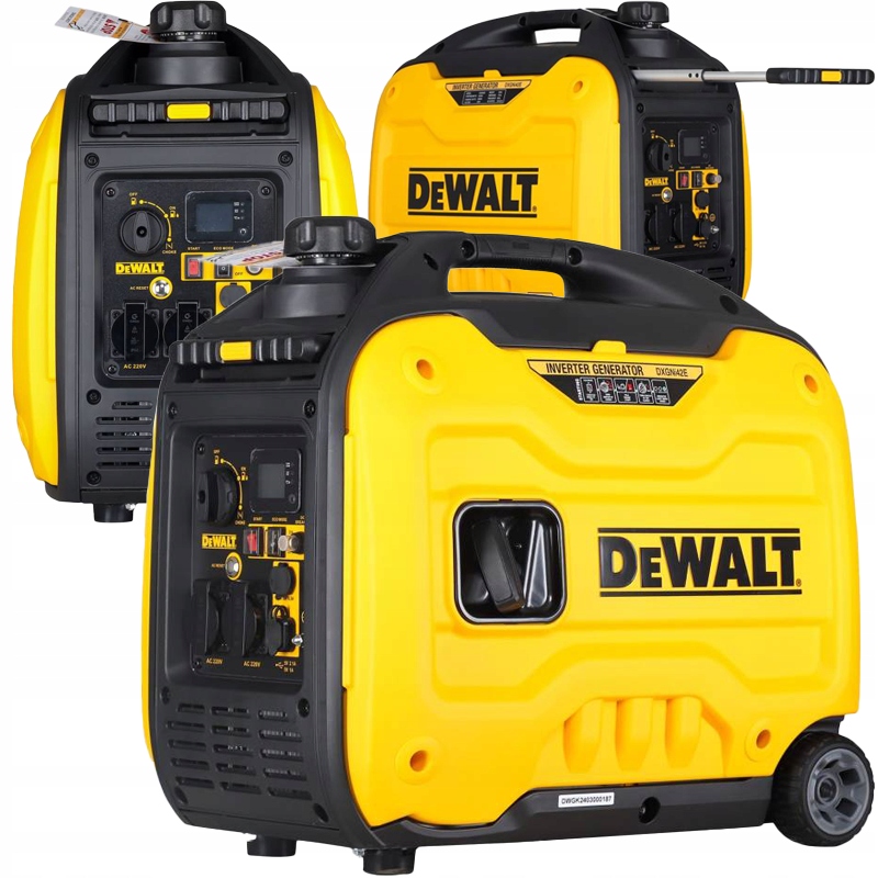 Agregat Prądotwórczy DeWalt DXGNi42E 4,2kW Przenośny Jednofazowy 4200W