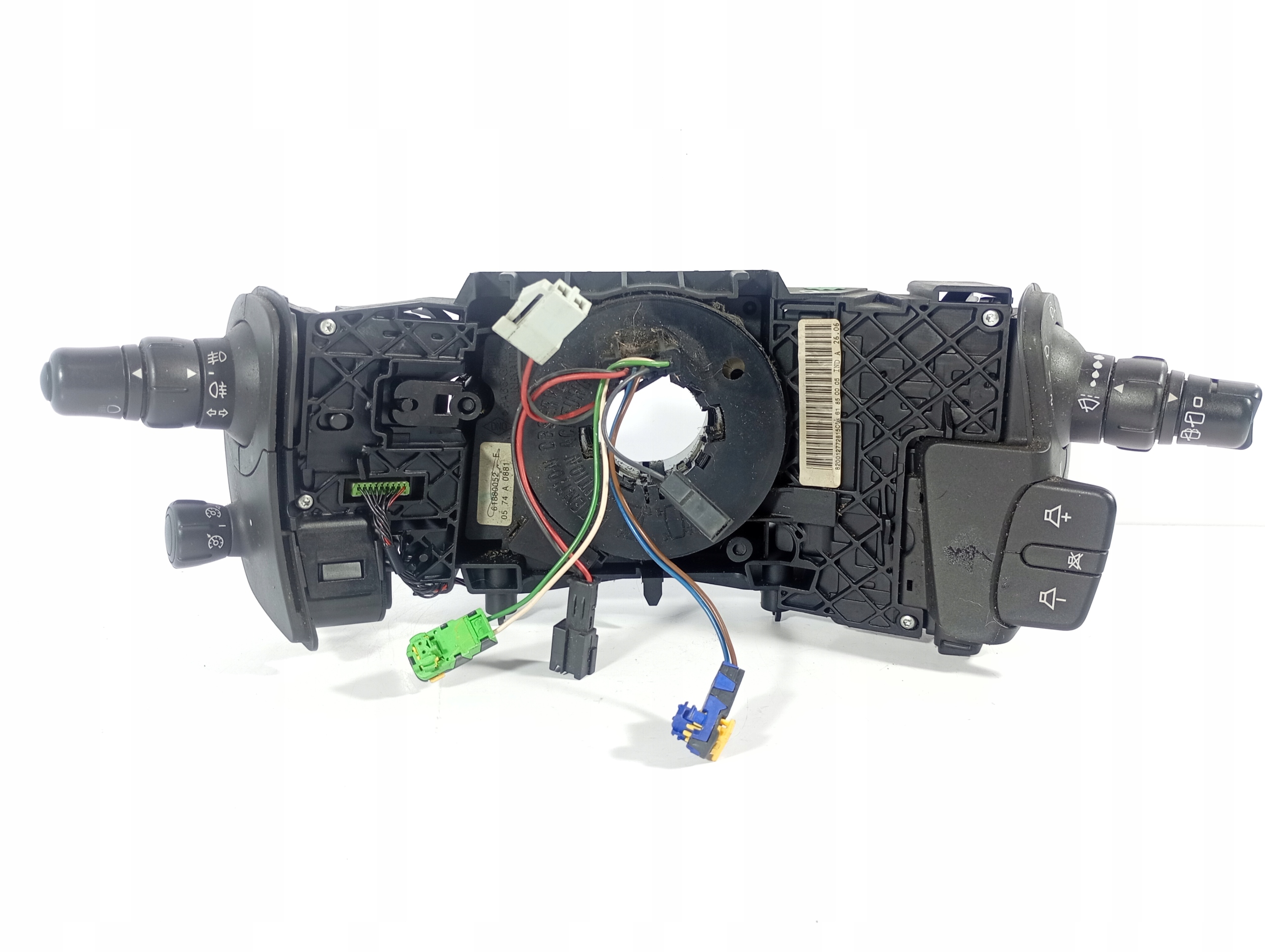 RENAULT SCENIC II 2 03-09 switch steering wheel levers and controls OE 820012772815