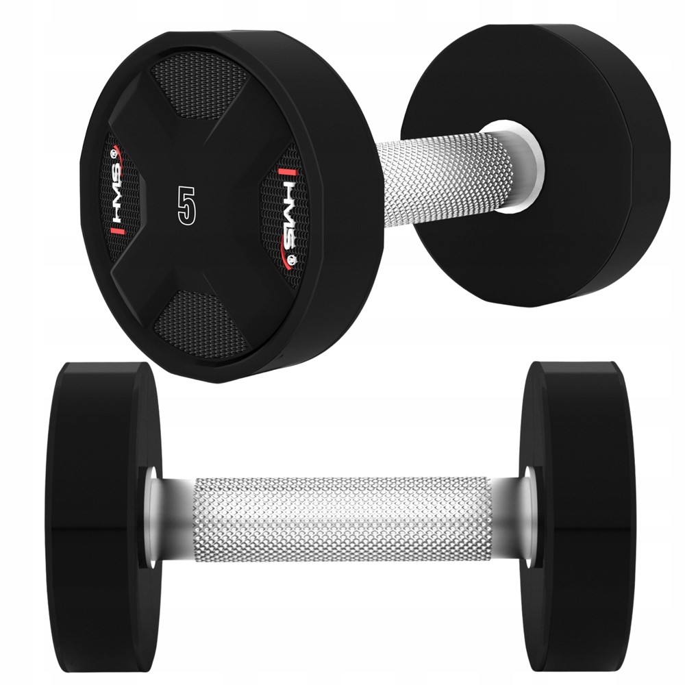 Polyuretanové závaží pro silový trénink, sada 2x5 kg