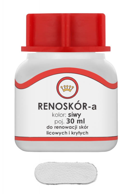 

Renoskór Farba Lakier Do Skóry Siwy
