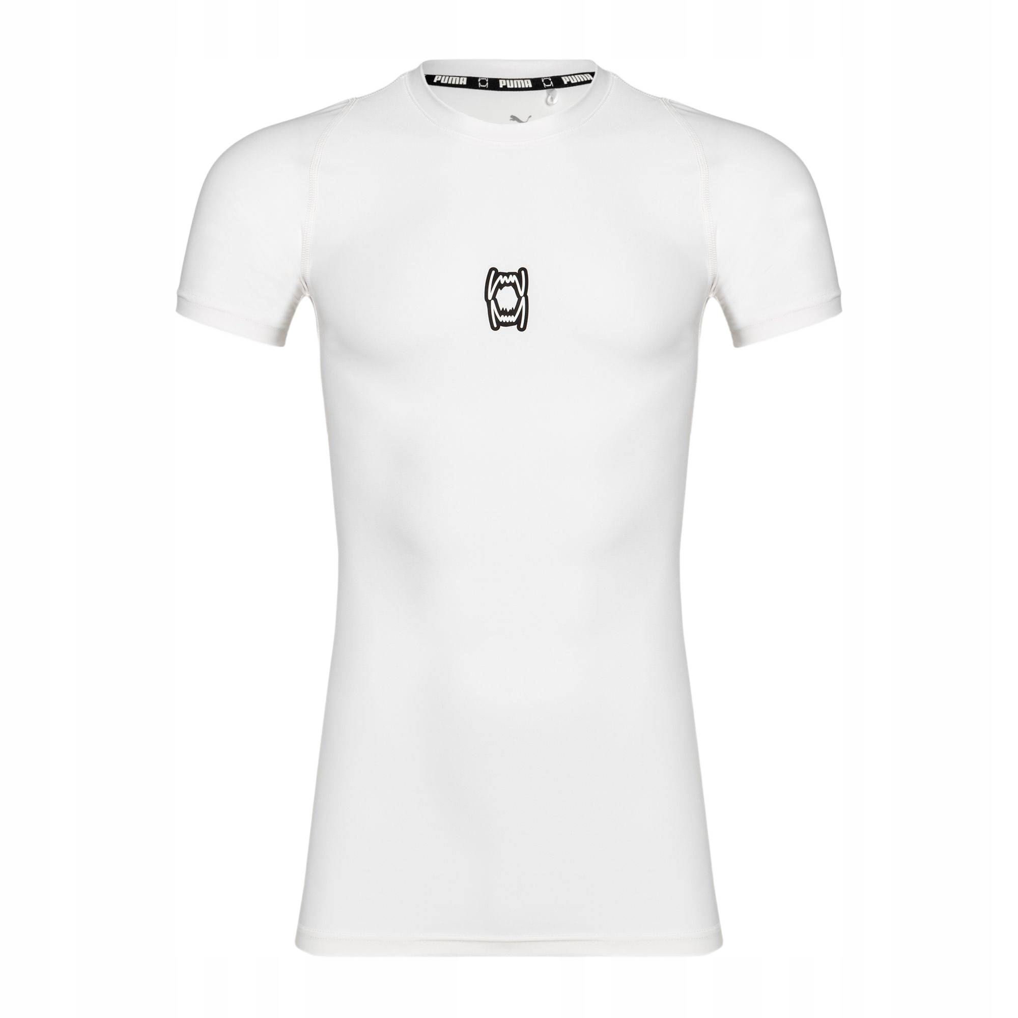 Koszulka koszykarska męska Puma Hoops Team Ss Baselayer puma white S