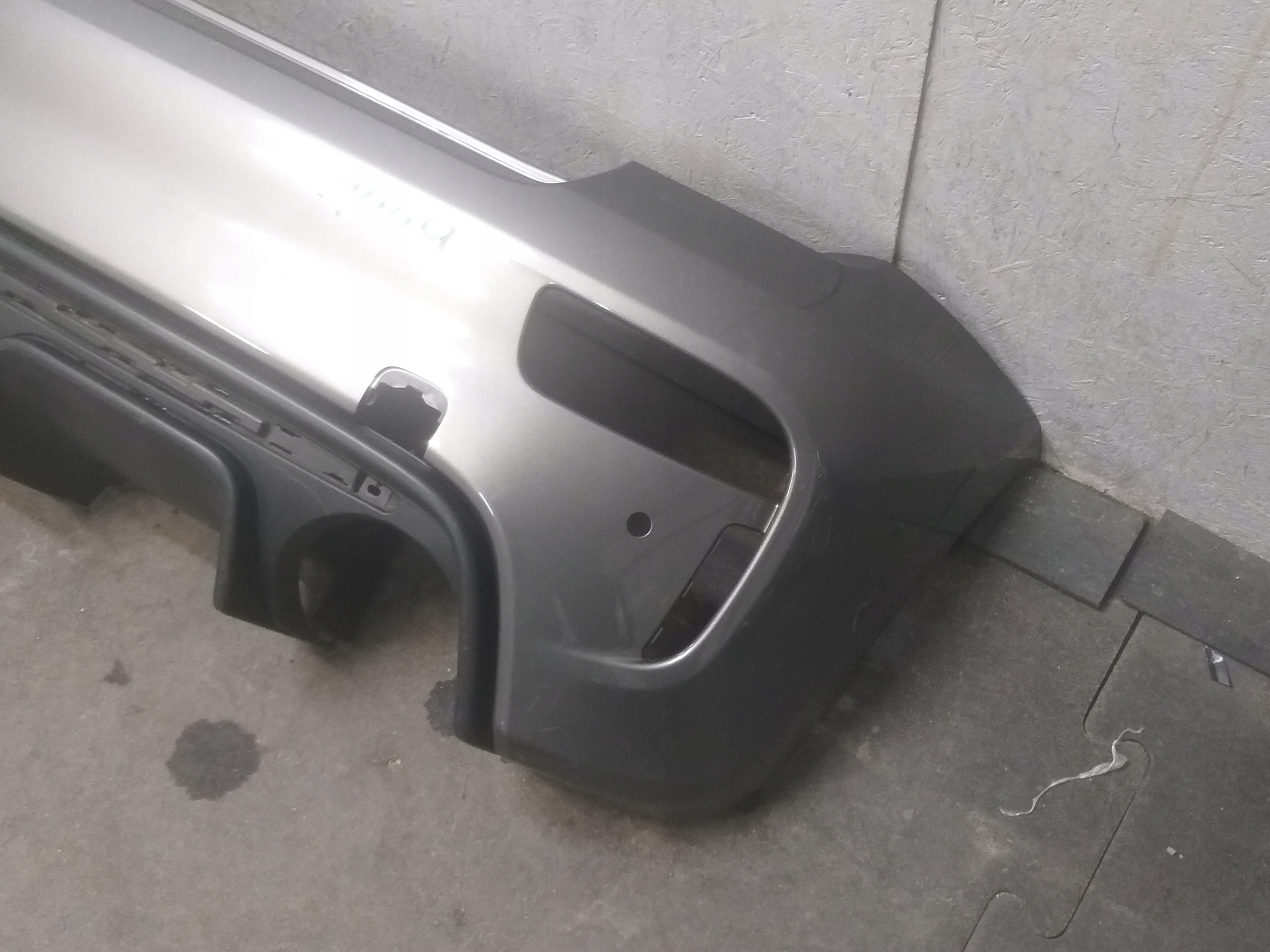 bumper rear part FIAT 500 LIFT ABARTH