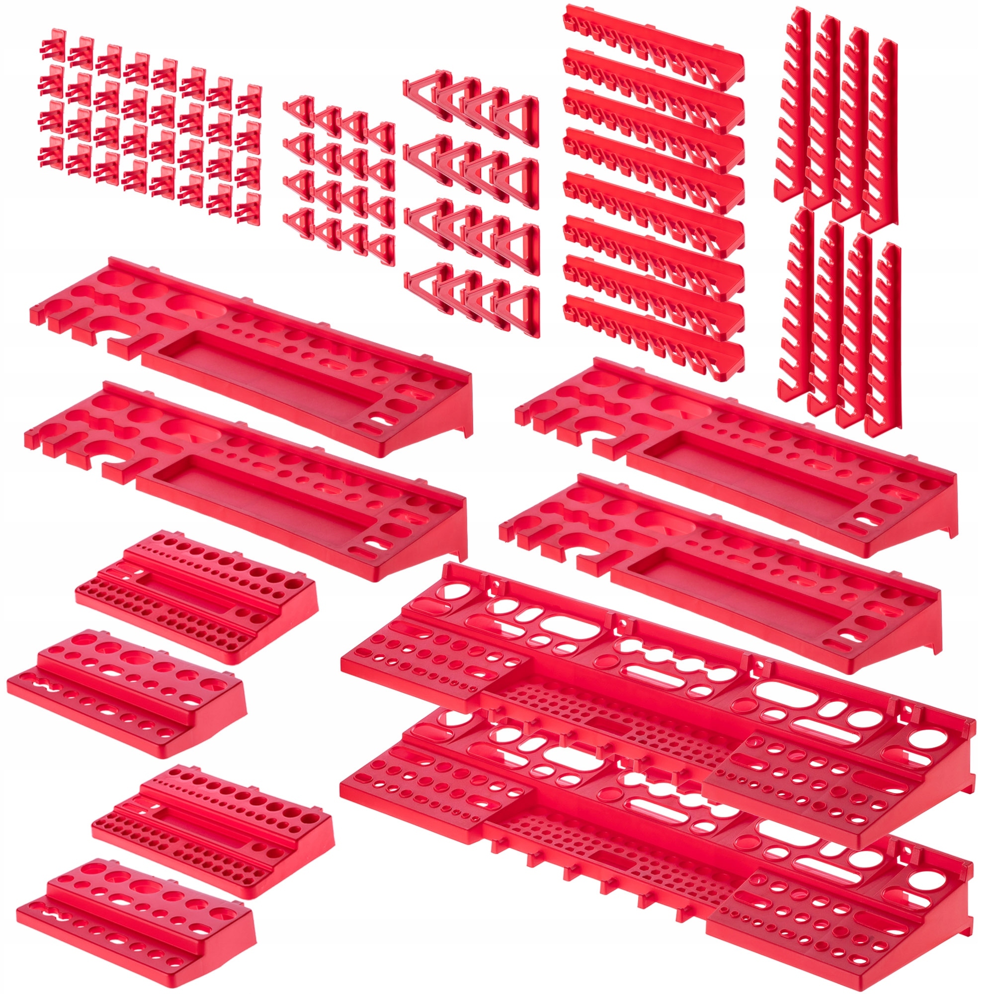 TABLICA WARSZTATOWA ŚCIANKA 232x78cm 140 EL Marka Kadax
