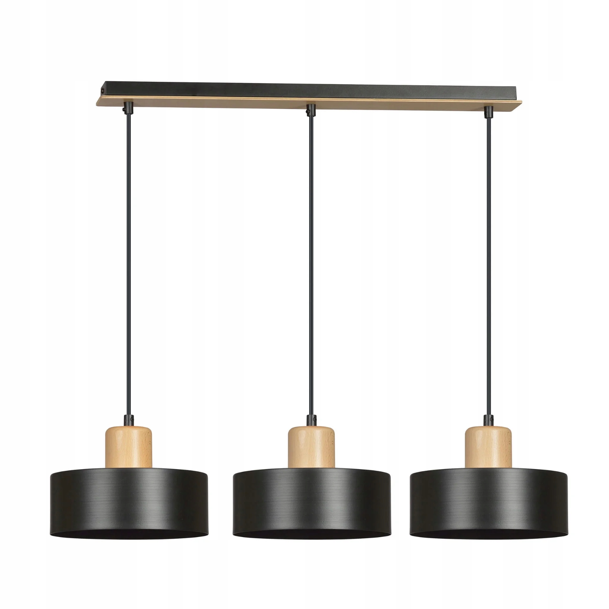 Závěsná Lampa Emibig E27 60W Torin 3 Black 1046/3