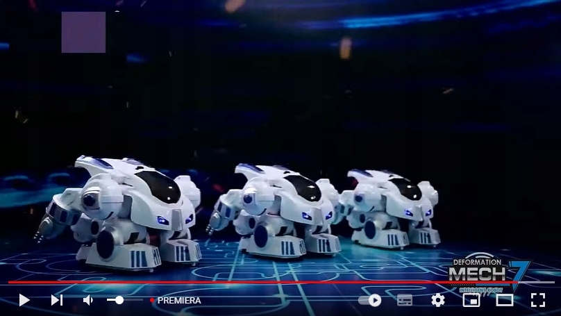 ROBOT INTERAKTYWNY TRANSFORMACJA ZDALNIE STEROWANY Szerokość produktu 20 cm