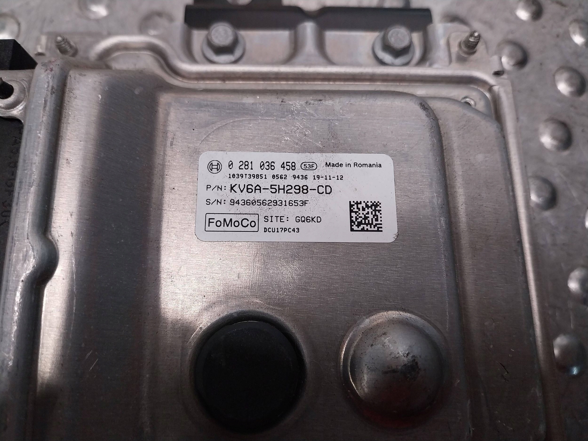 computer control unit module ADBLUE KV6A-5H298-CD FORD FOCUS MK4 TRANSIT MK8