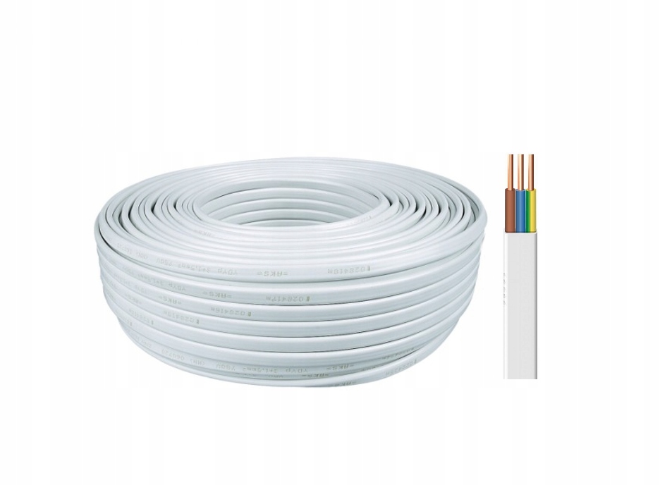 

Przewód Ydyp 3x1.5mm2 50mb