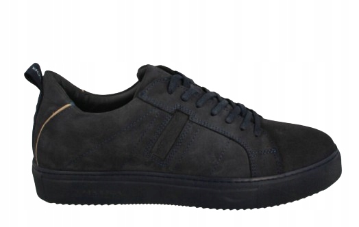 MC Gregor Modré Sportovní Kožené Boty Pánské Nízké 43 3DA