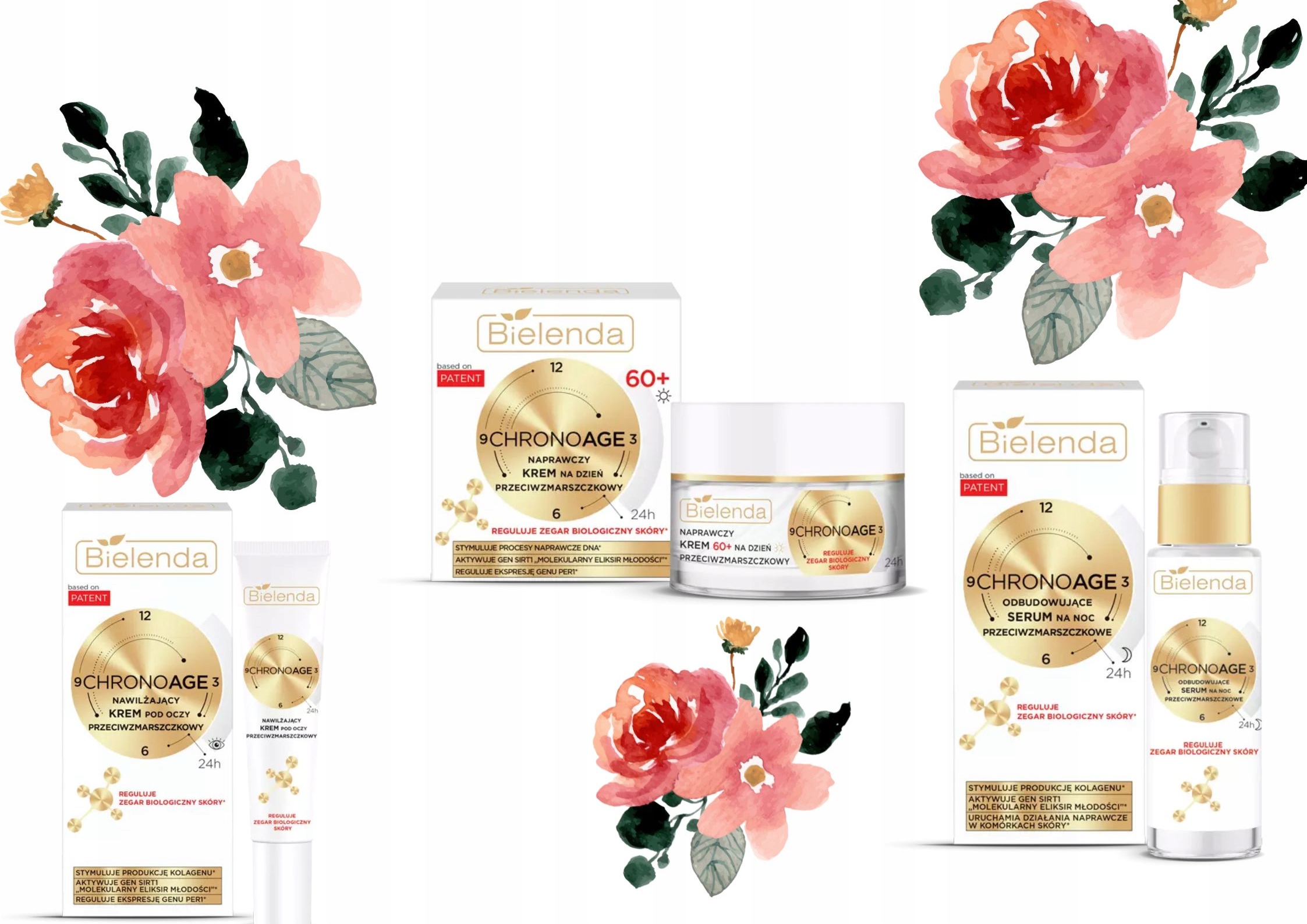dárková sada Bielenda Chrono Age 60+ Premium