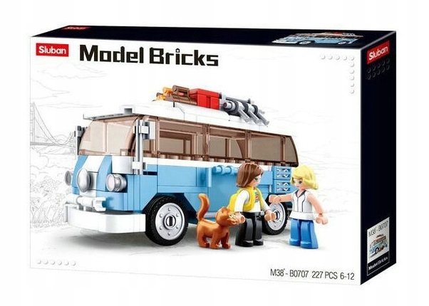 

Klocki Sluban Vw Transporter Bus Ogórek Lego