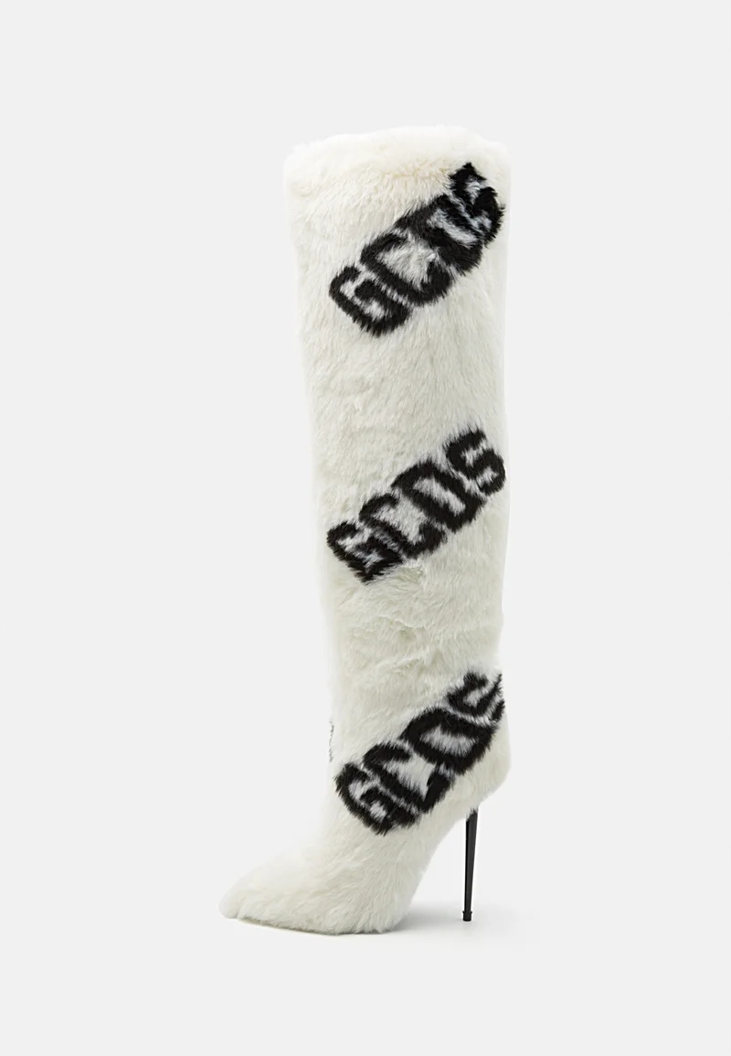 Gcds Fur Logo Boots Kotníkové Boty na podpatku