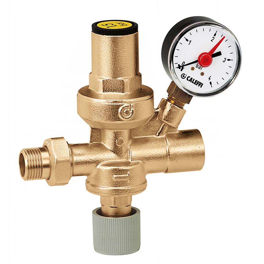 Plniaci ventil Caleffi guľový 1/2'' s manometrom 553140