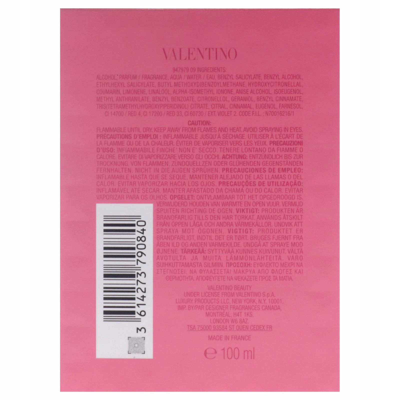 Valentino Valentino Donna Born In Roma Intense – Parfémovaná Voda 100 ML