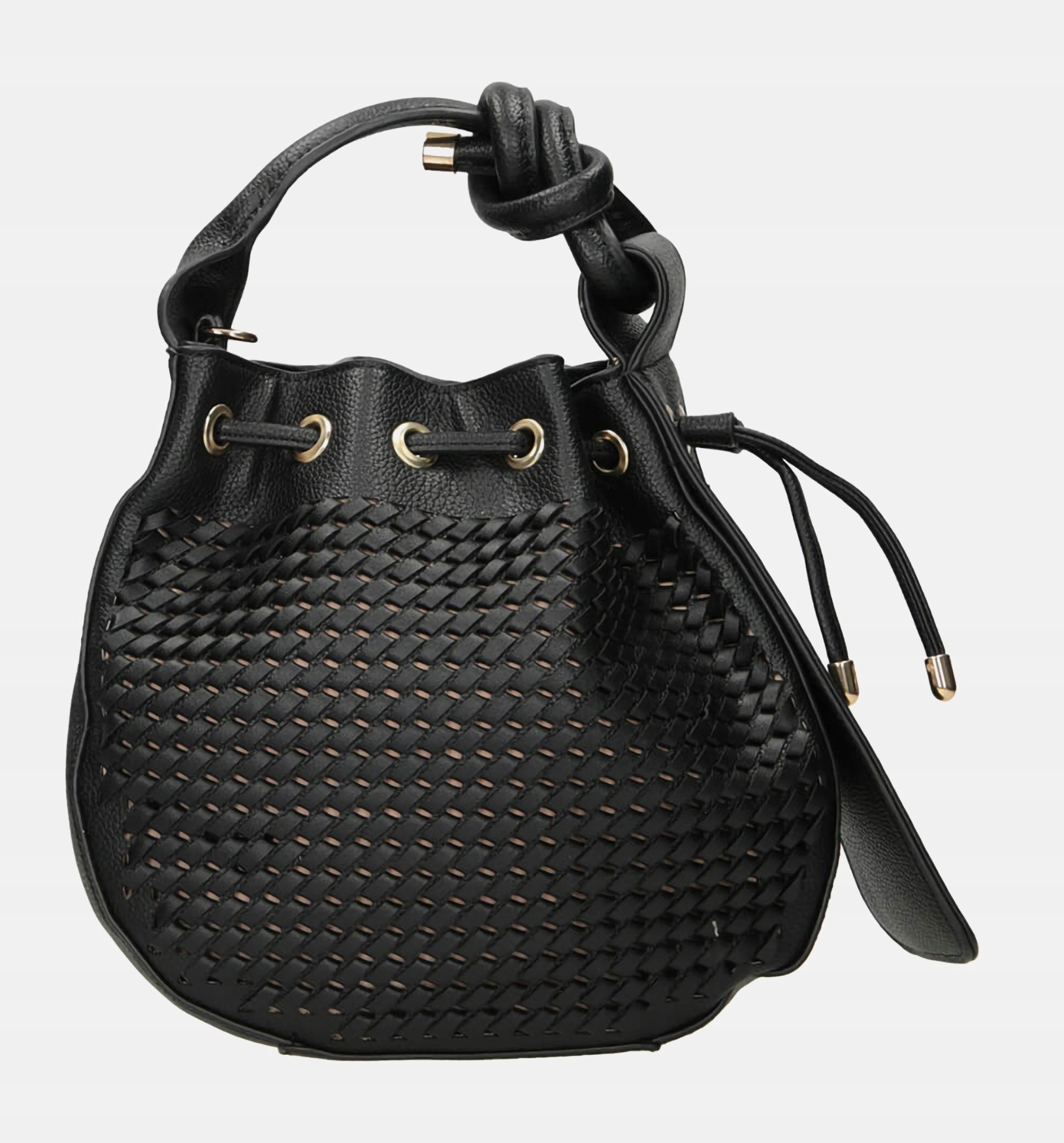 NOBO _ CZARNA pleciona worek Marka Nobo