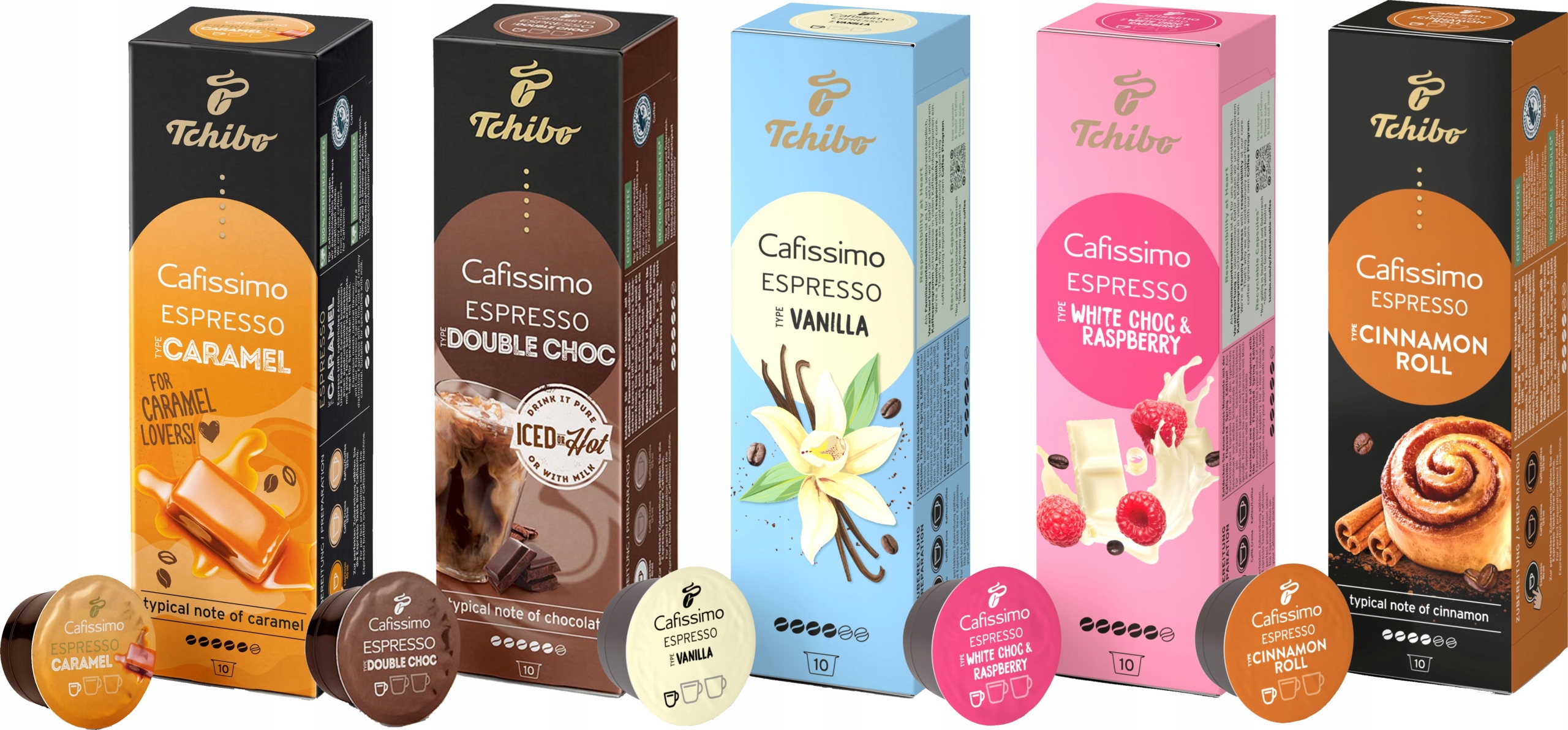 Kapsle pro Cafissimo Tchibo Cafissimo Espresso Caramel 50 ks - Allegro