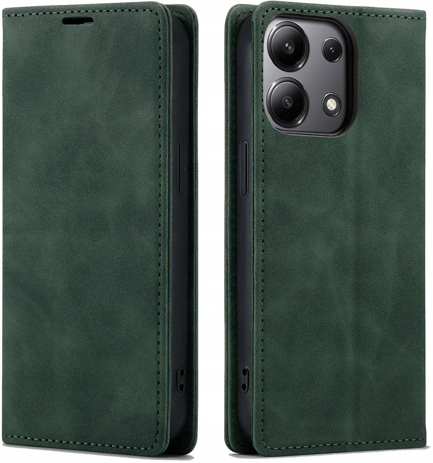 ETUI SKÓRZANE MAGNETYCZNE SHEEP SKIN DO XIAOMI REDMI NOTE 13 4G +SZKŁO Funkcje pochłanianie wstrząsów