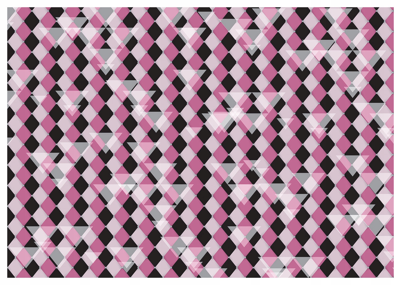 Vliesová fototapeta Romby a trojúhelníky Geometrie Minimalismus 254x184 lepidlo