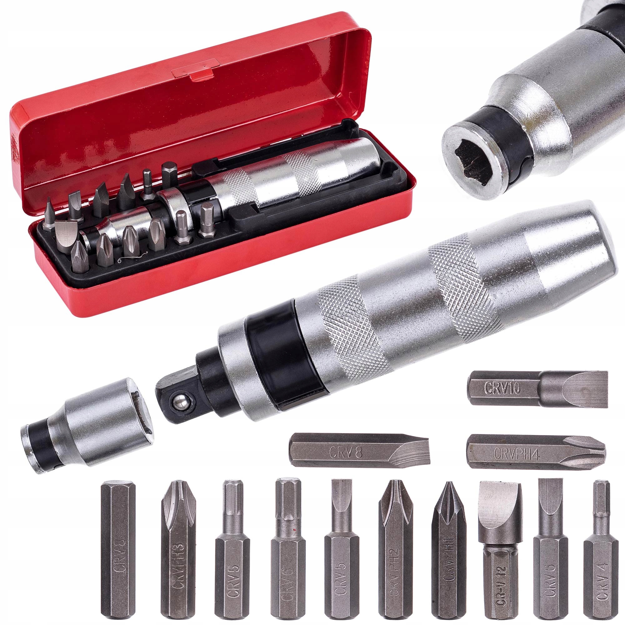 Wkrętak udarowy z bitami TC Technic LT-A1225 Liczba elementów zestawy