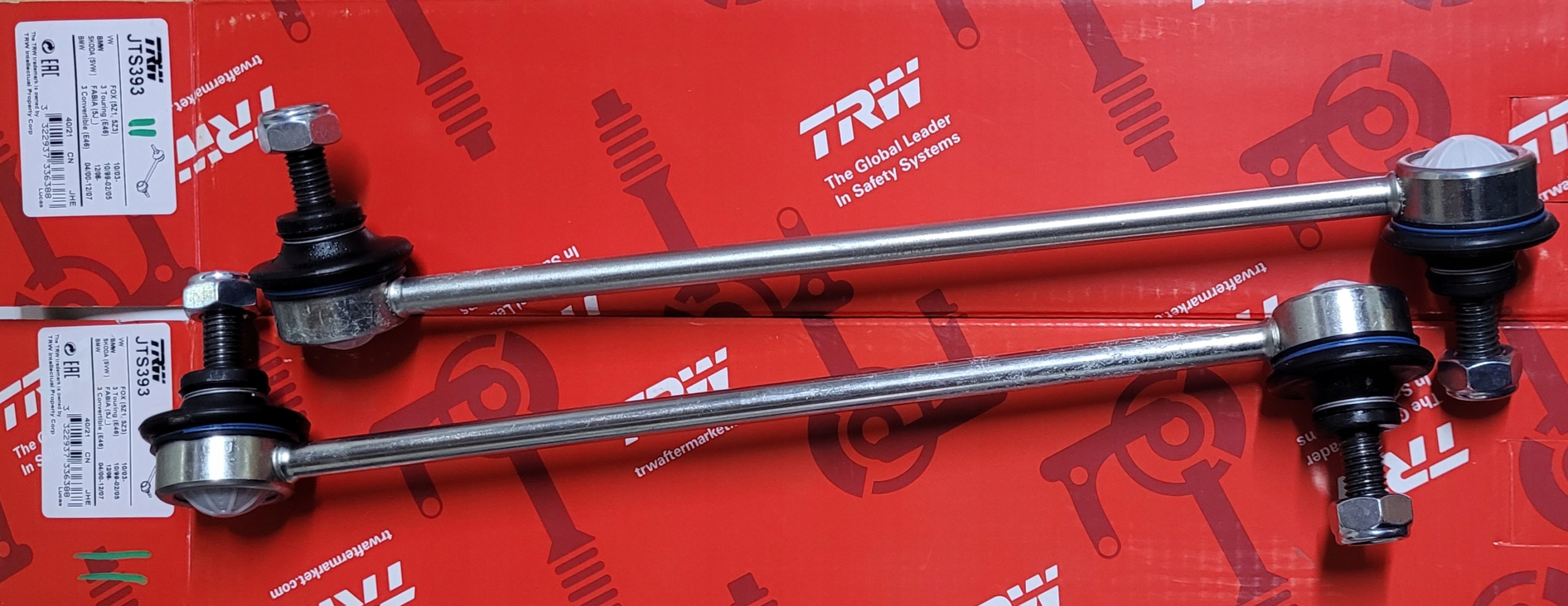 2× Роз'єм стабілізатора TRW Jts393